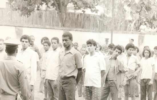 Pátio da cadeia de Camanducaia