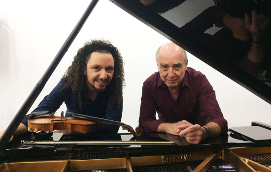 Ricardo Herz (esq.) e Nelson Ayres (dir.)