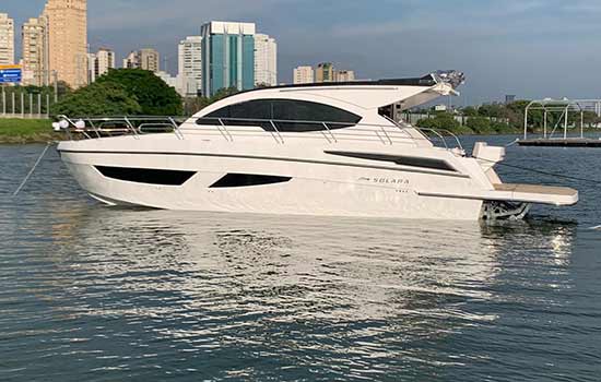 O Solara 500 HT é o modelo mais caro da exibição. Itajaí