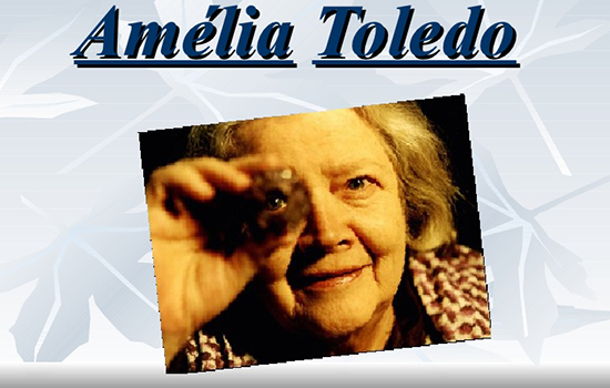 Amélia Toledo morreu aos 90 anos. pré-estreia