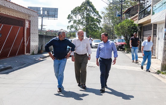 Orlando Morando vistoria avanço nas obras de infraestrutura do Jardim ...